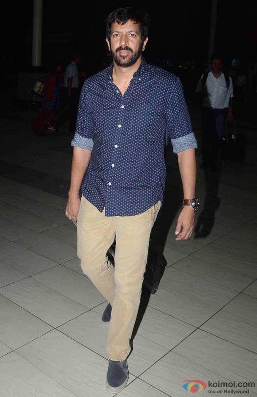 Kabir Khan Spotted At Domestic Airport Kabir Khan Spotted At Domestic Airport
