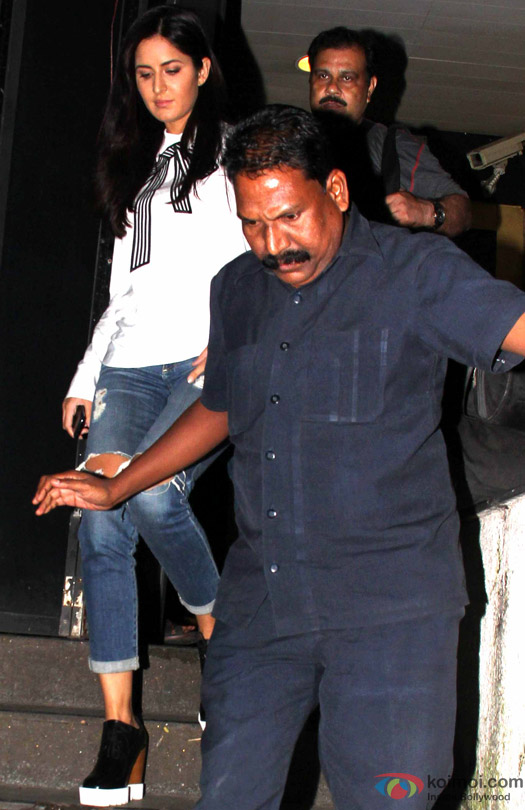 Katrina Kaif Spotted Outside A Restaurant