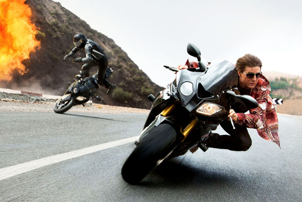 Tom Cruise in a still from movie 'Mission: Impossible - Rogue Nation'