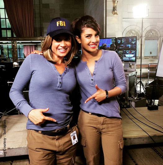 Priyanka Chopra & her co-stars of Quantico