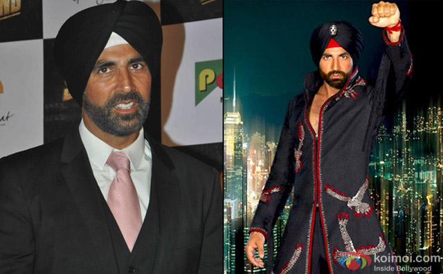 Akshay Kumar and still from movie 'Singh Is Kinng'