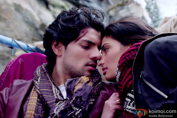 Sooraj Pancholi and Athiya Shetty in a still from movie 'Hero'