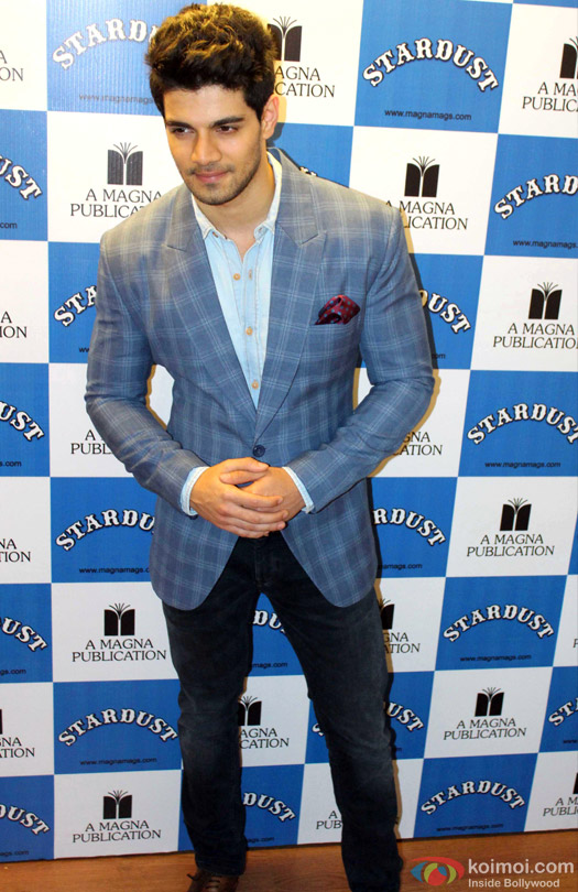 Sooraj Pancholi during the launch of Stardust Magazine's latest cover