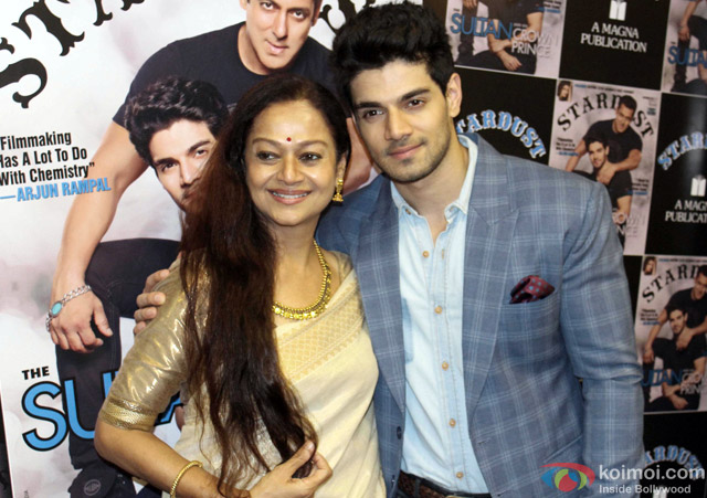 Zarina Wahab and Sooraj Pancholi during the launch of Stardust Magazine's latest cover