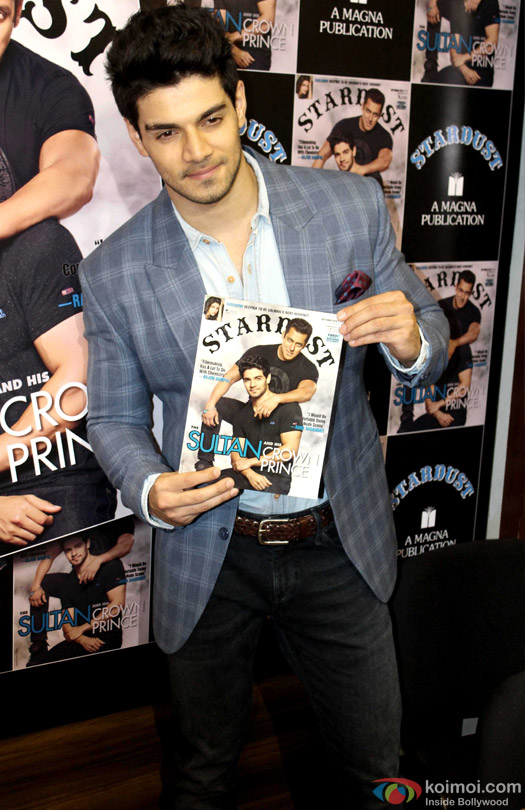 Sooraj Pancholi during the launch of Stardust Magazine's latest cover