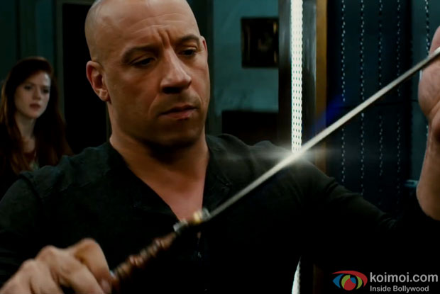 Vin Diesel in a still from movie 'The Last Witch Hunter'