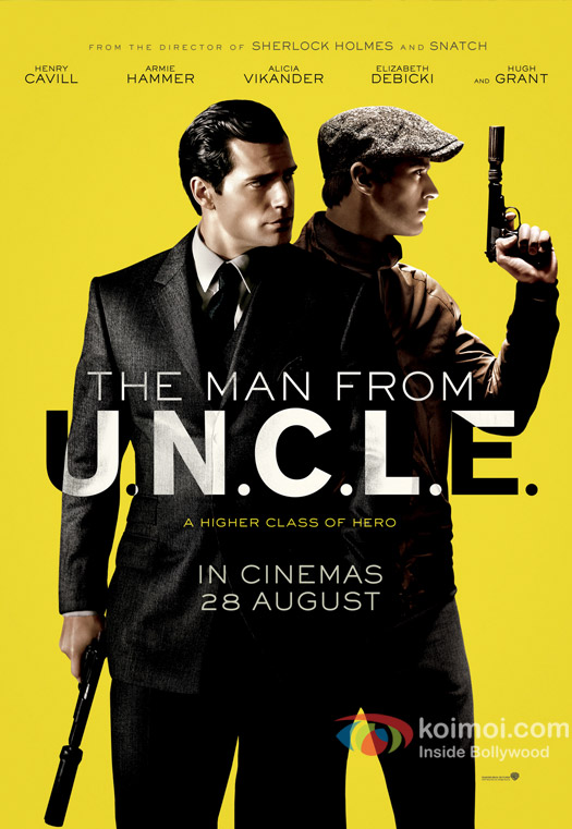 Henry Cavill starrer 'The man From U.N.C.L.E' movie poster