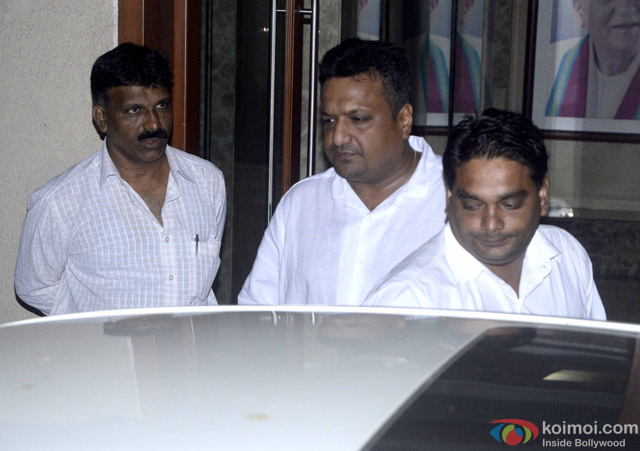 Sanjay Gupta snapped at Sanjay Dutt's Residence