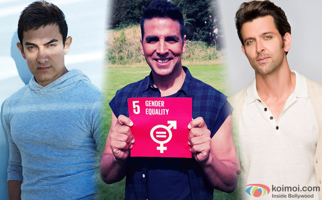 Aamir Khan, Akshay Kumar and Hrithik Roshan