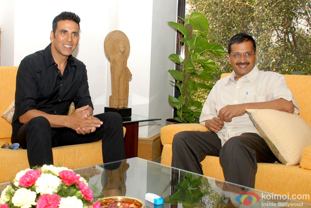 Akshay Kumar meets Arvind Kejriwal to discuss farmers' issues