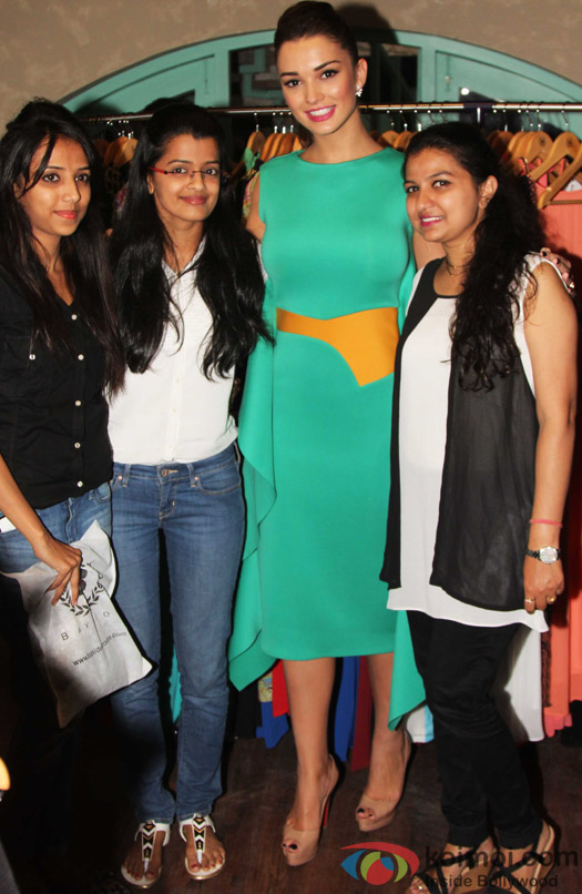 Amy Jackson Attends The Femina Shopping Festival