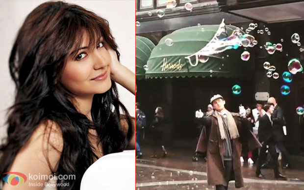 Anushka Sharma posted Ranbir's doppelgänger mixed into one playing with bubbles !! 
