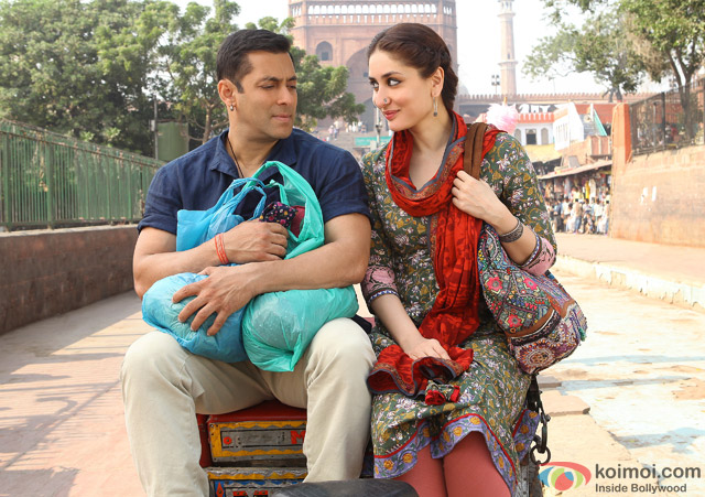 Salman Khan and Kareena Kapoor in a still from movie 'Bajrangi Bhaijaan'