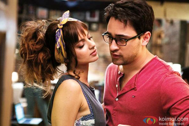 Kangna Ranaut and Imran Khan in a still from movie 'Katti Batti'