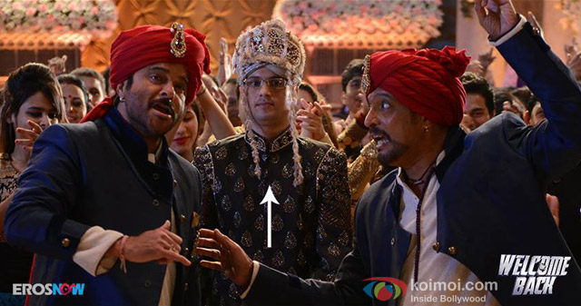 Anil Kapoor and Nana Patekar in a still from movie 'Welcome Back'