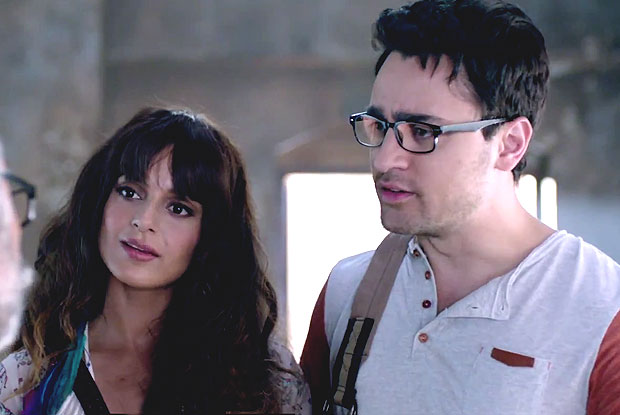 Kangana Ranut and Imran Khan in a still from Katti batti