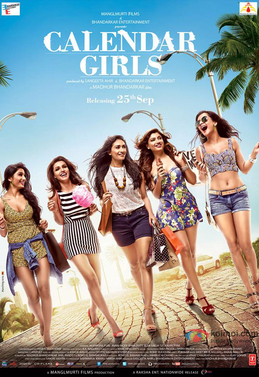 Satarupa Pyne, Avani Modi, Kyra Dutt, Akanksha Puri and Ruhi Singh starrer Calendar Girls Movie Poster 1
