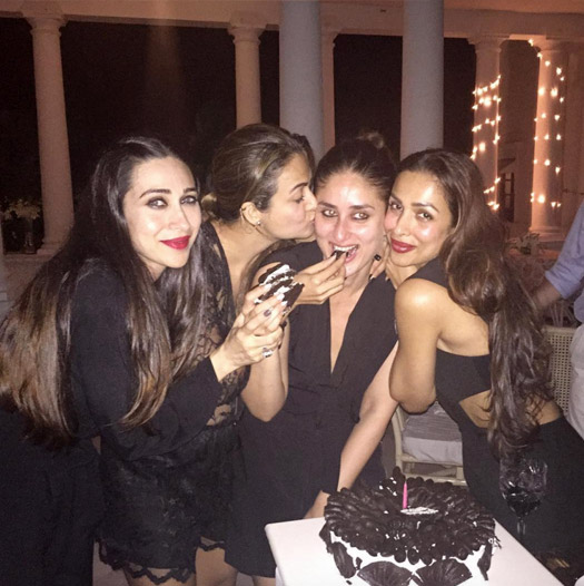 Kareena Kapoor Khan celebrating 35th Birthday with sister Karisma Kapoor & few close friends including Amrita Arora & Malaika Arora Khan