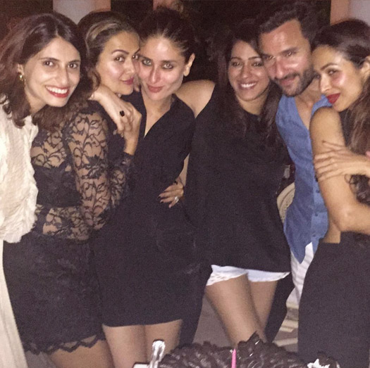 Kareena Kapoor Khan celebrating 35th Birthday with hubby Saif Ali Khan, sister Karisma Kapoor & few close friends including Amrita Arora & Malaika Arora Khan