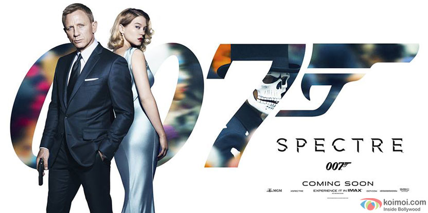 Daniel Craig in a still from 'Spectre' movie poster