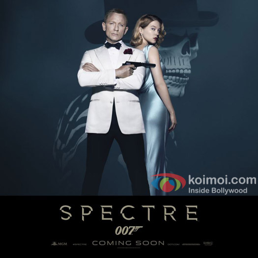 Daniel Craig in a still from 'Spectre' movie poster