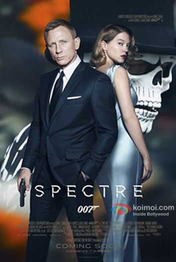 Daniel Craig in a still from 'Spectre' movie poster