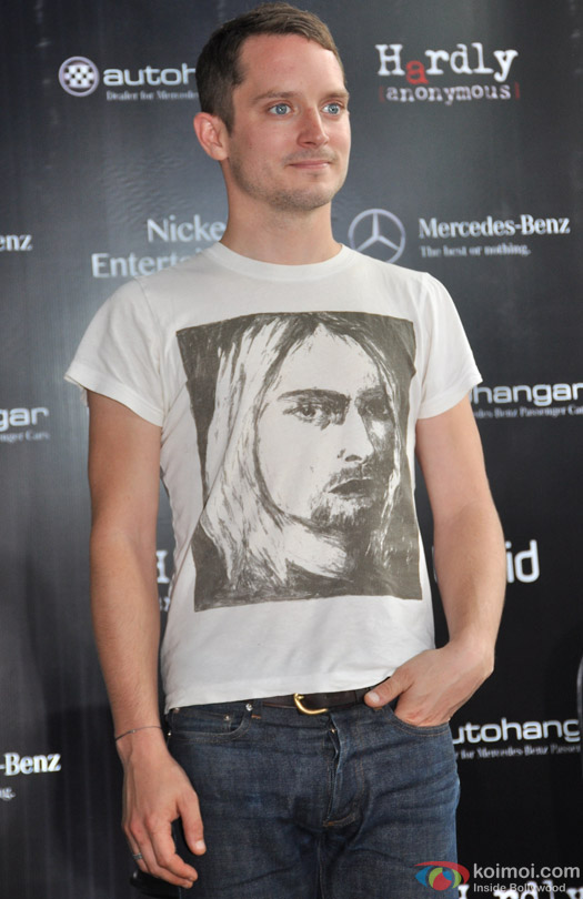 Elijah Wood during the Press Conference