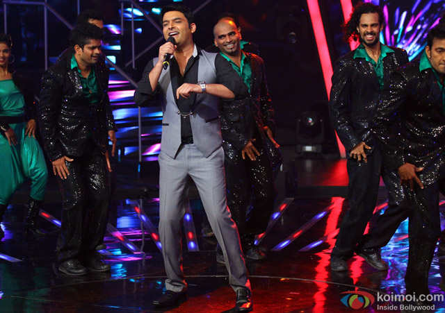 Kapil Sharma during the Indian Idol Junior Grand Finale