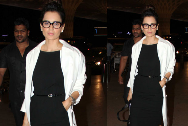 Kangana Ranaut spotted at the airport