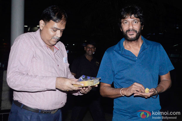 Chunky Pandey Clicked At Airport