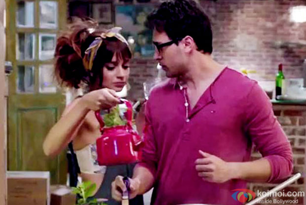 Kangana Ranaut and Imran Khan in a still from movie 'Katti Batti'