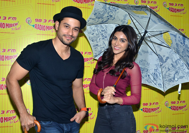 Kunal Kemmu and Zoa Morani during the promotion of movie 'Bhaag Johnny' at Radio Mirchi 98.3 FM
