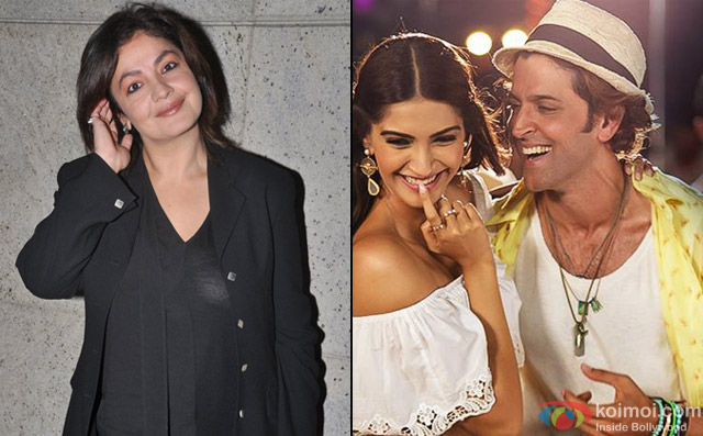 Pooja Bhatt and Sonam Kapoor, Hrithik Roshan in a still from 'Dheere Dheere' song