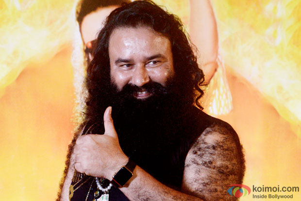 Gurmeet Ram Rahim Singh at an event