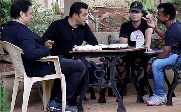 Govinda, Salman Khan and A.R. Murugadoss