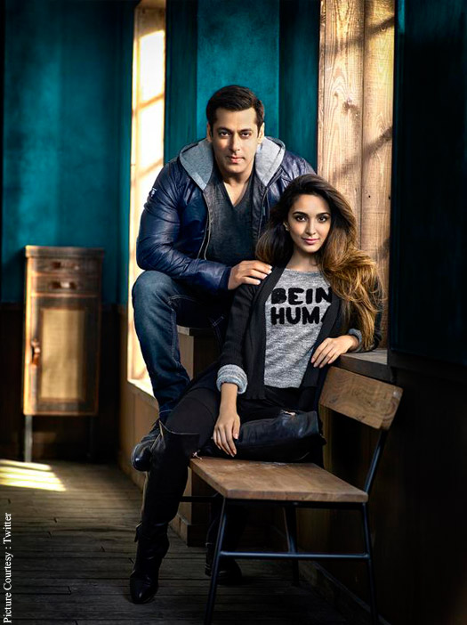 Salman Khan and Kiara Advani Introduce Being Human's Autum/Winter 2015 Collection