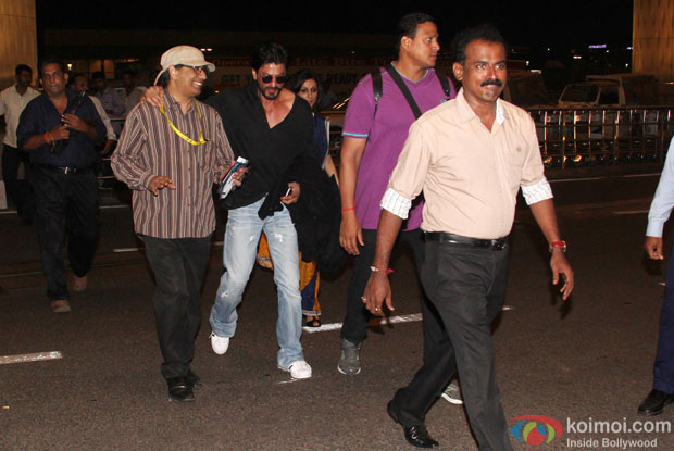 Shah Rukh Khan  spotted at airport