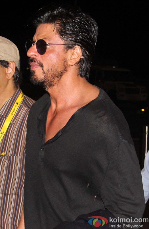 Shah Rukh Khan  spotted at airport