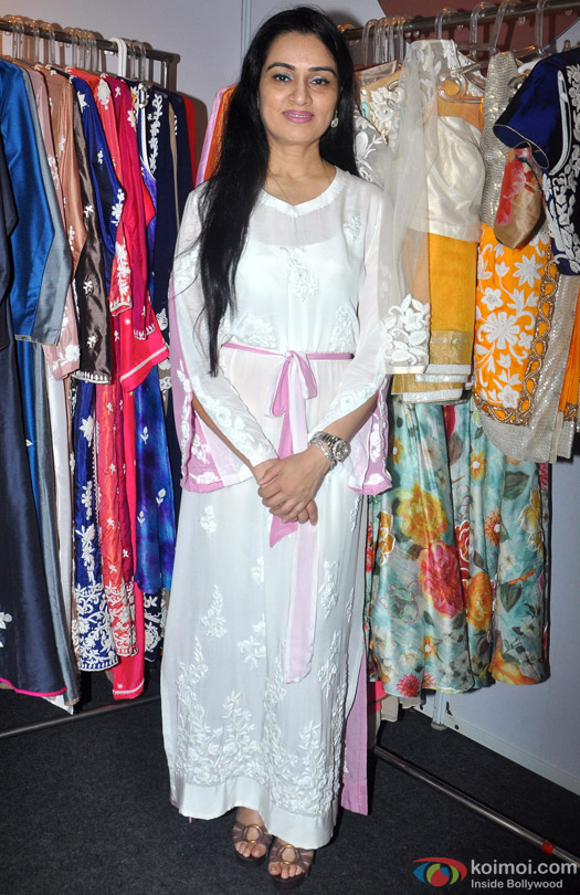 Padmini Kolhapure during the Inauguration of IMC Ladies Wing Exhibition