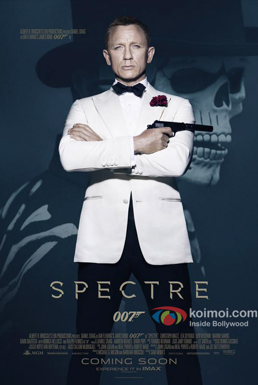 Daniel Craig in a still from 'Spectre' movie poster