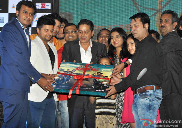 Suresh Raina during the launch of 'Meeruthiya Gangsters' music