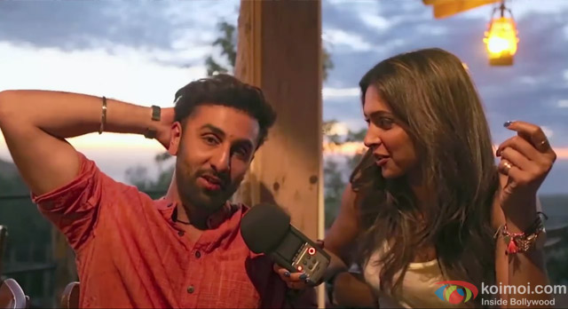 Ranbir Kapoor and Deepika Padukone