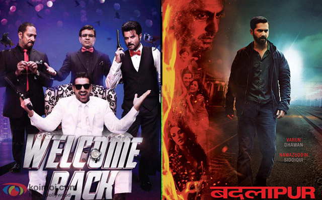 Welcome Back and Badlapur Movie Poster
