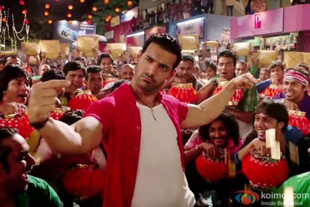 John Abraham in a still from movie 'Welcome Back'