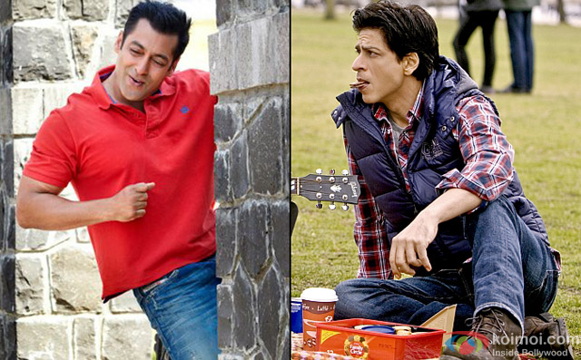 Salman Khan and Shah Rukh Khan Salman Khan and Shah Rukh Khan