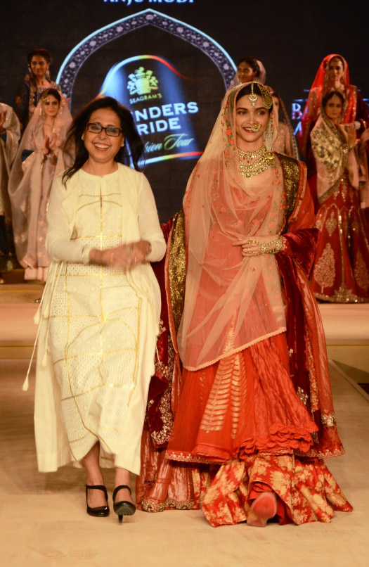 Deepika Padukone Walks The Ramp At Blenders Pride Fashion Tour 2015