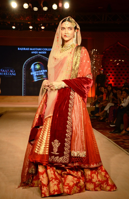 Deepika Padukone Walks The Ramp At Blenders Pride Fashion Tour 2015