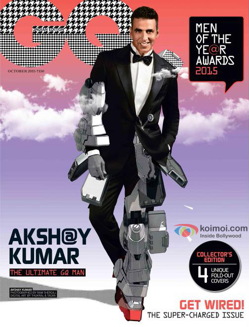 Akshay Kumar On The GQ Magazine Cover