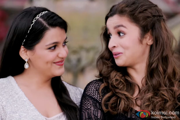 Sanah Kapoor and Alia Bhatt in a still from movie 'Shaandaar' Sanah Kapoor and Alia Bhatt in a still from movie 'Shaandaar'