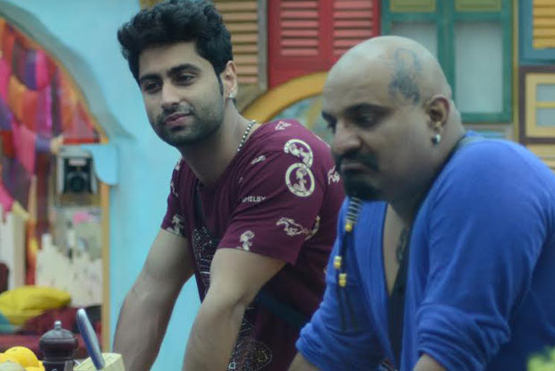 Ankit Gera on the sets of Bigg Boss